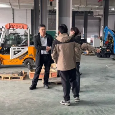 Klientu vizīte bagarēšanas aprīkojuma pārbaudei un pieņemšanai